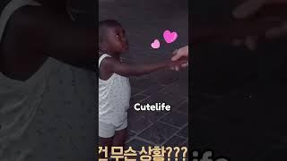 Baby fan meet Jungkook  @CuteLife  #shorts