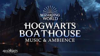 Hogwarts Boathouse  Harry Potter Music & Ambience Hogwarts Legacy