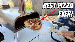 This is the best way to cook a pizza Wood pellet pizza oven