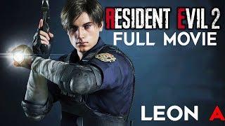 RESIDENT EVIL 2 REMAKE All Cutscenes LEON STORY Game Movie 1080p 60FPS