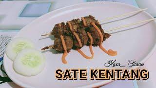 SATE KENTANG BUMBU KACANG  By  Koen_ Chaaa