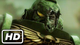 Space Marine Destroys Necron Deathmark - Warhammer 40K  4K Fight Scene 2024