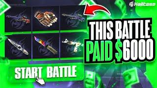 This case battle PAID over $6000 into Hellcase Hellcase Promo code