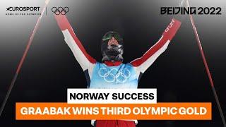 Joergen Graabak leads a Norwegian Gold and Silver in Nordic combined  2022 Winter Olympics