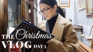 A DAY IN THE LIFE + ANTIQUE SHOPPING  VLOGMAS DAY 5  Samantha Guerrero