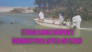 Storm Surge Reopened Midnight Pass After 40 Years in Siesta Key FL