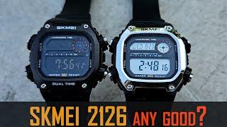 Skmei 2126 digital watch review Casio DW-291H homage #skmeiwatch #skmei #gedmislaguna