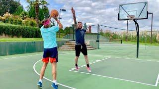 Trash Talking 1v1 vs 610 Ex D1 Hooper Loser Jumps In Pool With Clothes On