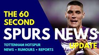 THE 60 SECOND SPURS NEWS UPDATE Jacob Ramsey Nikola Milenković Marcus Edwards Royal Ivan Toney