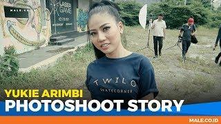 YUKIE ARIMBI di Behind the Scenes Photoshoot - Male Indonesia  Model Seksi Indo