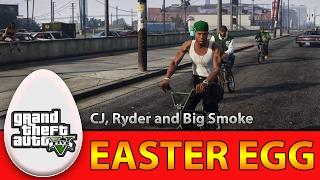 GTA V  CJ Ryder and Big Smoke Easter Egg  Eggabase.com