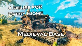 Building the Ultimate House for Every Biome Medieval Base