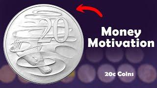 Money Motivation  20c Coins