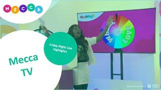 MeccaTV Friday Night Live Highlights  Love Mecca  Mecca Bingo