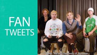 5SOS React To Fan Tweets On Twitter 3822 FULL COMPILATION