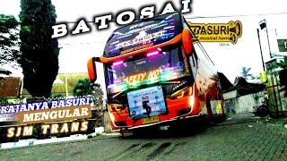 SUARA KHAS BASURI SJM TRANS BATOSAI  rombongan 5 bus SJM TRANS MALANG