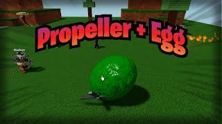 propeller + egg = flying egg  ability wars