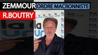 La Minute Ricardo - Zemmour ordre Macronniste