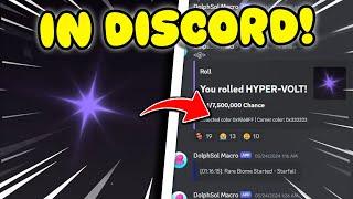 How To Get SOLS RNG ROLLS in DISCORD DolphSol Macro Tutorial - Era 7