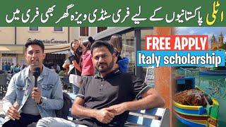 Italy 22 Lac Scholarship  Free Study Visa  Settle in Italy