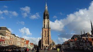 The Netherlands  The New Church De Nieuwe Kerk in Delft city