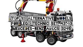 Top 10 Alternative Models for LEGO Technic Set 42043 Mercedes-Benz Arocs 3245