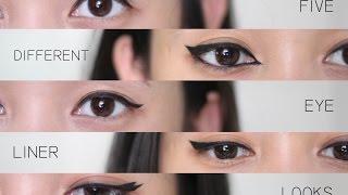 5 Different Eyeliner Looks - Almiranti Vira