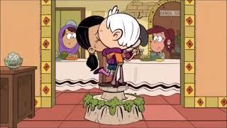 Lincoln Loud & Ronnie Anne Kissing With Cartoon Sound Effect