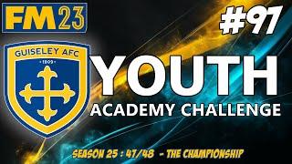 YOUTH ACADEMY CHALLENGE  FINAL DAY DRAMA  ALL TO PLAY FOR   SEASON TWENTY FIVE  FM23  Part 97