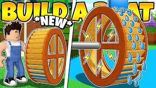 I BUILT A WORKING WATER WHEEL *Power ANYTHING* Build a Boat