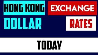 HONG KONG DOLLAR HKD EXCHANGE RATES TODAY 19 July 2024