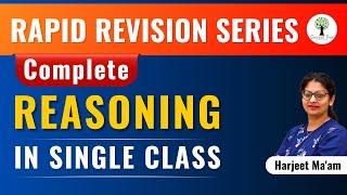 Rapid Revision Series Complete Reasoning in Single Class  UPSC EPFOAPFC 2023  Success Tree