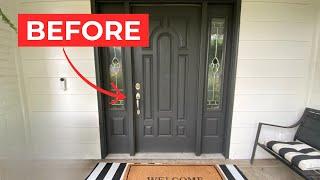 The jaw dropping way people are updating their front doors for fall