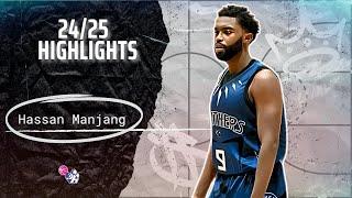 Hassan Manjang Highlights  202425  Dominican Republic LDC  Georgia Panthers