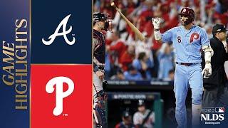 Braves vs. Phillies NLDS Game 4 Highlights 101223  MLB Highlights