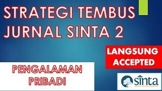 Tips Jitu tembus jurnal sinta 2  Cara Mencari Jurnal terakreditasi