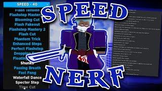 Type Soul The Developers NERFED SPEED skill tree so hard its INSANE... new codes in description