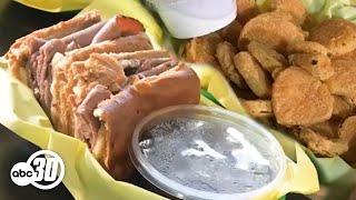 Crispy fried pickles and tasty sandwiches at The Pickled Deli in Fresno  Dine and Dish