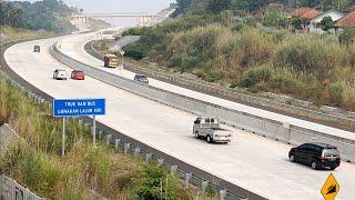 tol cisumdawu ramai lancar hari ini cctv overpass cic aruy legok