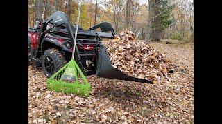 Effortless Fall Yard Clean-Up with Wild Hare ATV Lawn Basket