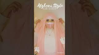 Afghani Style Hijab tutorial ️ #shorts #hijab