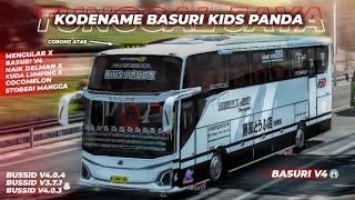 UPDATE KODENAME BASURI KIDS PANDA  CORONG ATAS‼️FREE MP3  ALL OBB BUSSID 4.1.2 SAMPAI 3.7.1