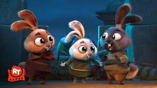 Kung Fu Panda 4 2024 - The Cute Bunnies Are Mean Scene  Movieclips