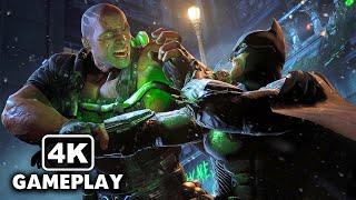 Batman vs Bane Boss Fight - Batman Arkham Origins Gameplay 4K 60FPS