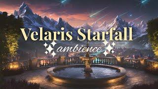 ACOTAR POV Velaris Starfall at the House of Wind  Night Court ambience playlist