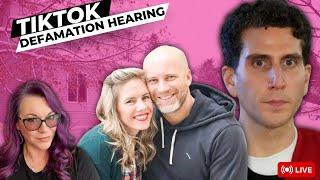 LIVE  Tik Tok Defamation Hearing. The Judge is done.  Kevin Franke Sues Jodi Hildebrandt.