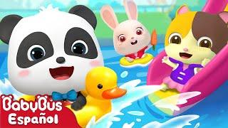 Cinco Niños en la Piscina  Canciones Infantiles  Video Para Niños  BabyBus Español