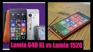 Microsoft Lumia 640 XL vs Nokia Lumia 1520 Spec Comparison