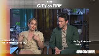 Jemima Kirke & Ashley Zuckerman Talk New Show City On Fire