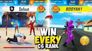 How To Win Every CS RANK in Free Fire   Pro Tips And Tricks Free Fire  FireEyes Gaming